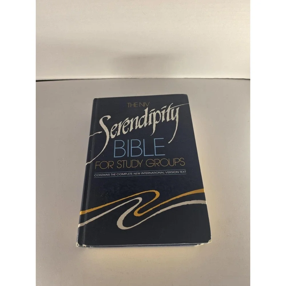 NIV Serendipity Bible for Study Groups Hardcover 1990 Zondervan 2nd Edition